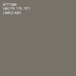 #77736B - Limed Ash Color Image